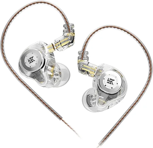 Miniatura 12 de KZ Castor - Auriculares intrauditivos, sonido de graves mejorado HiFi, IEMs aislantes de ruido ajustables, auriculares con cable de doble