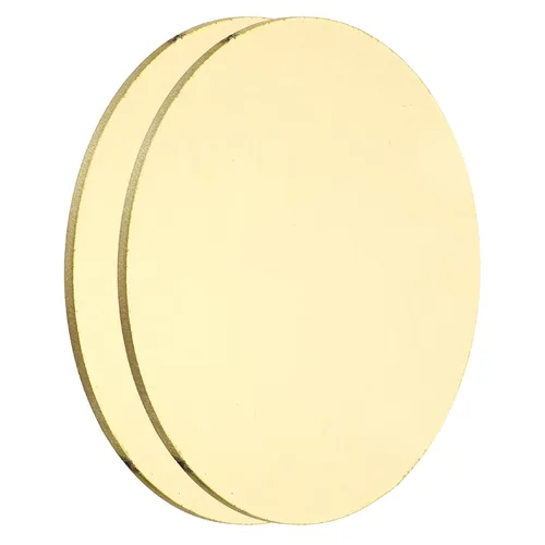 Miniatura 33 de MECCANIXITY 2 Piezas Placa Redonda de Latón, 150mm (5.91") de Diámetro Láminas de Cobre Puro, Lámina de Metal de Latón Cobre H62 de 0.5mm