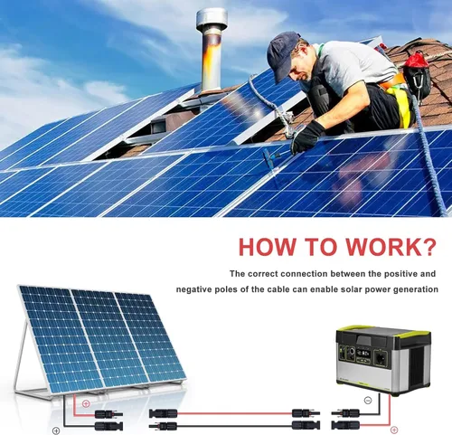 Miniatura 6 de Cable de Extensión Solar de Doble Hilo de 50 Pies - 10AWG (6mm) Negro y Rojo con Conectores de Panel Solar IP67 para Uso en Exteriores y Marino