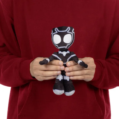 Miniatura 5 de Marvel Spidey and His Amazing Friends - Figura de peluche de 8 pulgadas de Black Panther – Figura de juguete de Spider-Man – Producto