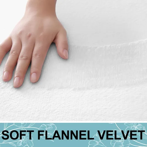 Miniatura 4 de Smiry Tapete de baño de espuma viscoelástica de 24 x 16 pulgadas, extra suave y absorbente, antideslizante, lavable para suelo, ducha y bañera
