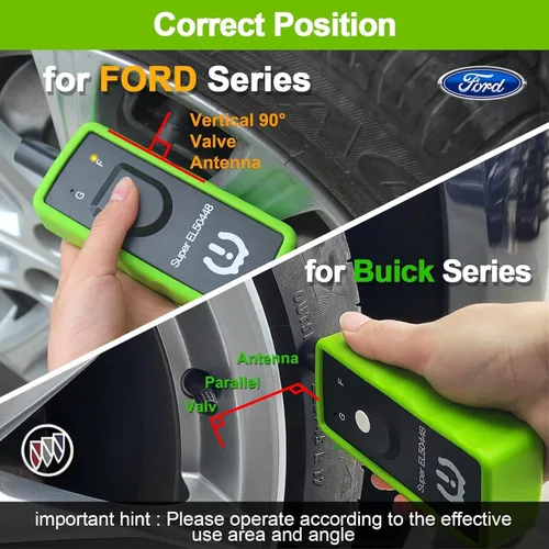 Miniatura 6 de JDIAG TPMS Herramienta de reaprendizaje para vehículos de la serie Ford Super EL50448 Monitor de presión de neumáticos automático Sensor Activación