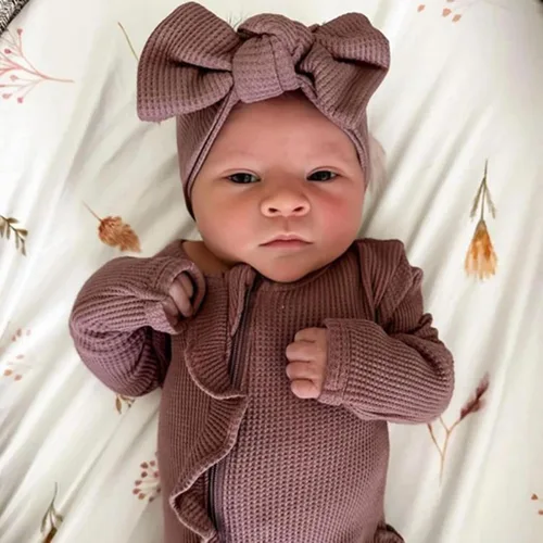 Miniatura 2 de Twopumpkin Trajes para recién nacidos, mameluco de punto, mameluco para recién nacido, traje para recién nacido, ropa neutra de género