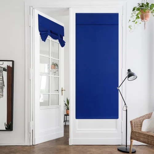 Miniatura 71 de HOMEIDEAS Cortinas Opacas para Aula para Puerta Principal, Cubierta de Ventana de Puerta de Aula, Persianas de Privacidad con Aislamiento Térmico
