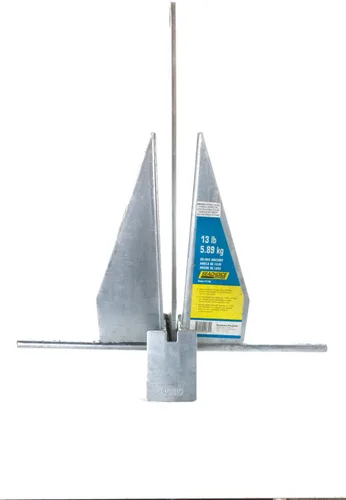 Miniatura 6 de Seachoice - Anclaje de lujo con vástago de anillo deslizante, acero galvanizado en caliente, varios tamaños