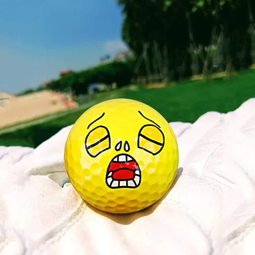 Miniatura 5 de MYKUJA Pelotas de golf divertidas, pelotas de golf de práctica de colores, regalos de golf novedosos para hombres, mujeres y papás, paquete de 6