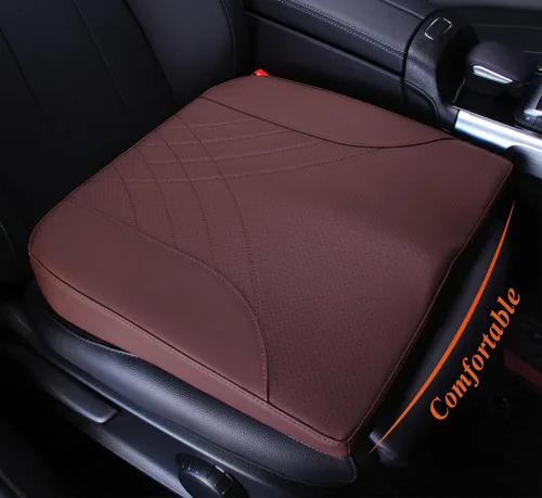 Miniatura 15 de kingphenix Cojín de asiento de automóvil – Almohadilla de espuma viscoelástica para comodidad de conducción – Aumenta la altura y alivia el coxis