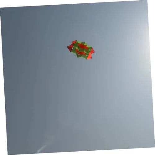 Miniatura 8 de Homoyoyo Diversión al aire libre deportes hexágono cometa flor juguete cometa para niños y niñas adultos tela segura fibra de vidrio construcción al