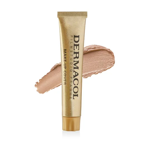 Miniatura 2 de Dermacol - Base de cobertura completa mate con SPF 30, base impermeable para piel grasa, acné y bolsas debajo de los ojos, maquillaje de larga 221