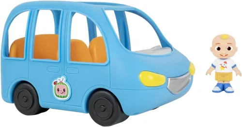 Miniatura 2 de CoComelon Coche divertido familiar con sonidos – Incluye JJ – reproduce clip de canción, are we there yet – Juguetes para niños, niños pequeños