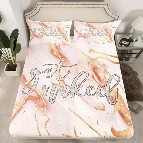 Miniatura 34 de Feelyou Leopard Print Lips Fitted Sheet Twin Size for Kids Boys Girls Cheetah Print Bed Sheets Set 16" Deep Pocket Soft Breathable Microfiber