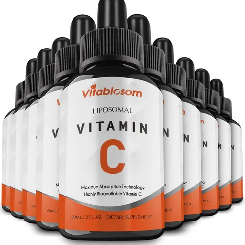 Vitablosom Vitamina C Liposomal 2000mg Líquido para Adultos, Alta Absorción de VIT C, Maximiza la Vitamina C, Bueno para el Sistema Inmune y