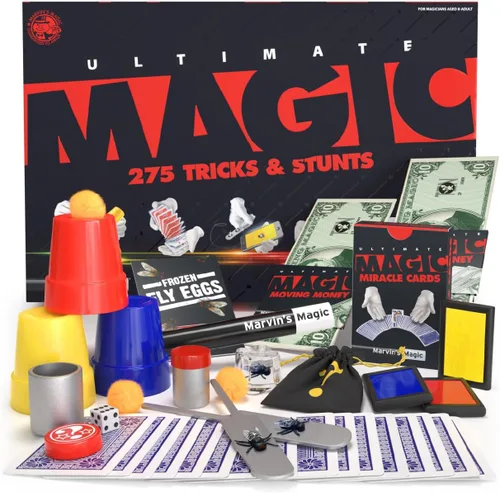Miniatura 8 de Marvin's Magic - Juego de Magia para Niños - Caja de Trucos, Trucos Increíbles para Niños - Gama Made Easy - Incluye Varita, Trucos de Cartas, Mucho