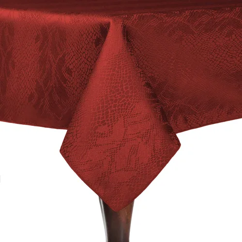 Miniatura 12 de ULTIMATE TEXTILE Modern Damask Kenya - Mantel rectangular (60 x 90 pulgadas), color marrón chocolate