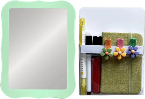 Miniatura 14 de Kit de accesorios de casillero negro para niñas, artículos esenciales de regreso a clases, 11 piezas, organizador de casillero para trabajo