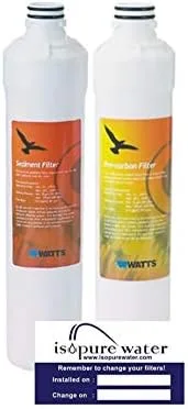 WattsWater (1R-1Y) Kwik-Change (WQC4RO11) Kit de filtro de repuesto para sistema de ósmosis inversa, mantenimiento del filtro de agua y kit de