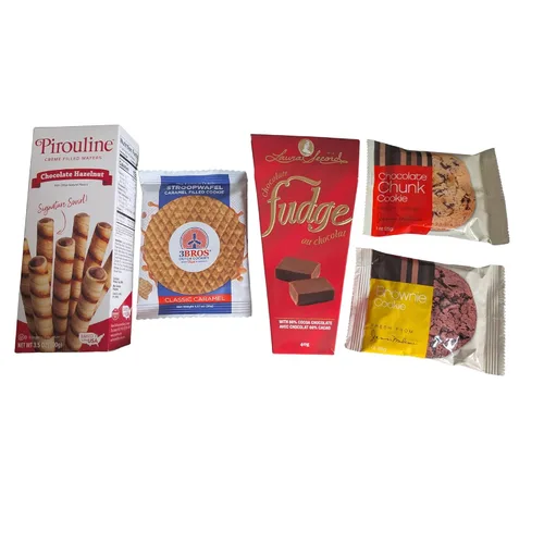Miniatura 6 de Cesta de regalo de café con taza, juego de regalo de chocolate y galletas gourmet para todas las ocasiones: cumpleaños, gracias, aniversario