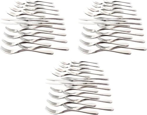 Miniatura 8 de Juego de cubiertos originales de cubertería de KnorK, 20 piezas (servicio para 4), plata duo Servicio para 4