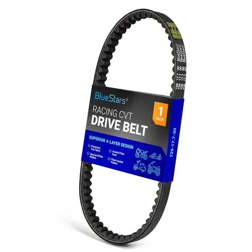 Miniatura 14 de BlueStars 669-18-30 Correa de transmisión Racing CVT - Compatible con motores 49cc 50cc GY6 139QMB de caja corta para ciclomotor, ATV, Go Kart