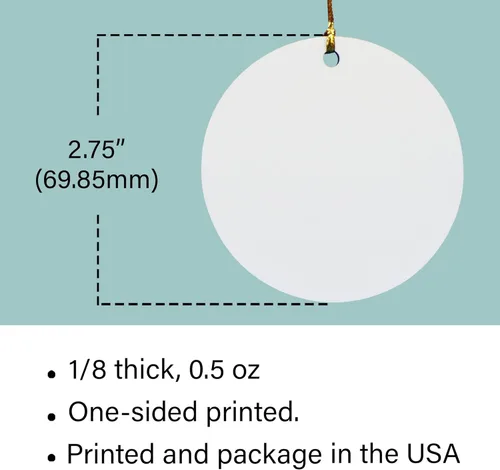 Miniatura 6 de Adorno de Navidad 2026 con texto en inglés "Bee Merry Christmas", adornos personalizados de Navidad de abejas 2026, decoración colgante de árbol