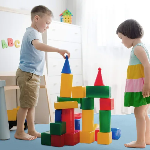 Miniatura 4 de We Sell Mats - Baldosas multiusos de espuma EVA con un grosor de 0.5 pulgadas, alfombrillas entrelazadas para gimnasios de interior y para el hogar