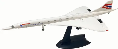 Concorde Air France 1/400 Modelo de avión fundido a troquel (1/200 Concorde Británico)