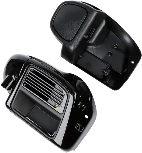Miniatura 4 de XMT-MOTO Carenado inferior ventilado de pierna refrigerado por aire con caja de altavoces de 6.5 pulgadas para modelos Harley Touring Road King FLHR