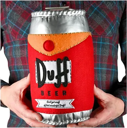 Miniatura 6 de Kidrobot The Simpsons Duff - Canela de cerveza de felpa de 10 pulgadas, con licencia