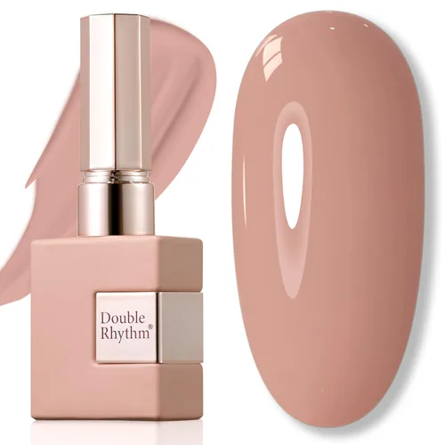 Miniatura 72 de Double Rhythm 15ml de esmalte de uñas en gel, color puro, mismo color, misma botella, esmalte de uñas de remoción para arte de manicura en salón