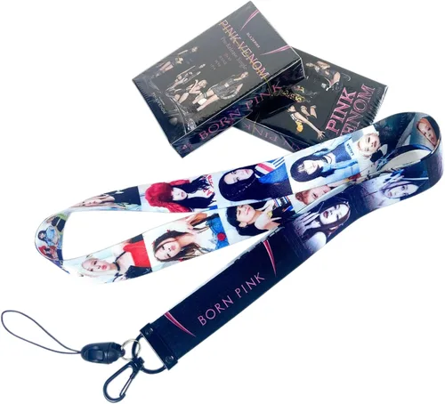 Miniatura 4 de KPOPBP 159 piezas Born Pink Album Caja de regalo Set para fans Blink, mercancía, tarjetas de fotos, decoraciones para cumpleaños y fiestas, cuerdas