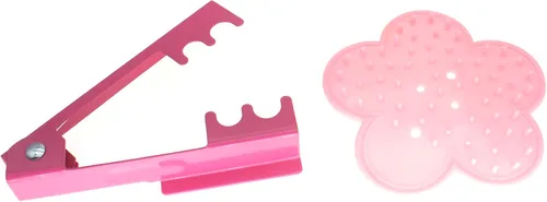 Miniatura 3 de FDXGYH Kit de herramientas para quitar espinas de hojas de tallo de rosa, pelacables de espinas de hoja de rosa (rosa)