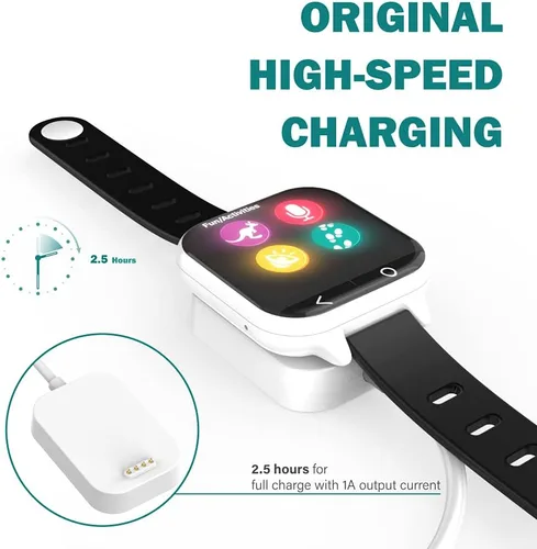 Miniatura 5 de TUSITA Base de carga compatible con Verizon Gizmo Watch 1, 2, 3, 1M, 2 unidades, accesorios para relojes inteligentes para niños