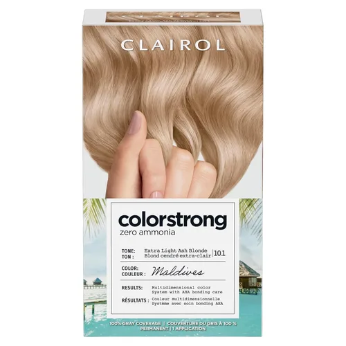 Miniatura 22 de Clairol ColorStrong - Tinte de cabello permanente sin amoniaco, color ceniza claro 6.1 - Color de cabello Machu Picchu, paquete de 1 unidad 6.1