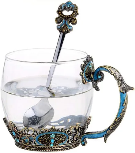 Taza de té, tazas de café, taza de té de vidrio clásica, ideas únicas de regalo de cumpleaños personalizadas para mujeres, abuela, mamá, profesores,