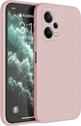 Miniatura 15 de Funda de silicona TPU compatible con Redmi Note 12 Pro 5G (6.67 pulgadas), funda de funda, color blanco antiguo
