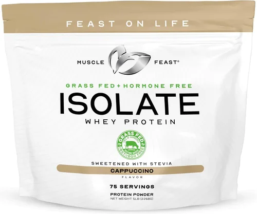 Miniatura 13 de Proteína de suero de leche aislada sin sabor, sin hormonas, Vainilla, 1