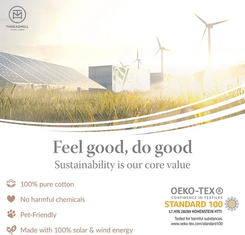 Miniatura 6 de Threadmill Sábanas 100% Algodón para Cama Tamaño King Juego de Sábanas de 4 Piezas para Cama King Suave, Transpirable y Ligero Satén de Damasco