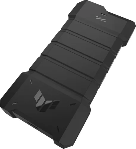 Miniatura 14 de ASUS TUF Gaming A2- Carcasa SSD portátil USB-C 3.2 Gen 2x2, Dual M.2 NVMe PCIe y SATA, resistencia a caídas MIL-STD-810H, resistencia al agua y al