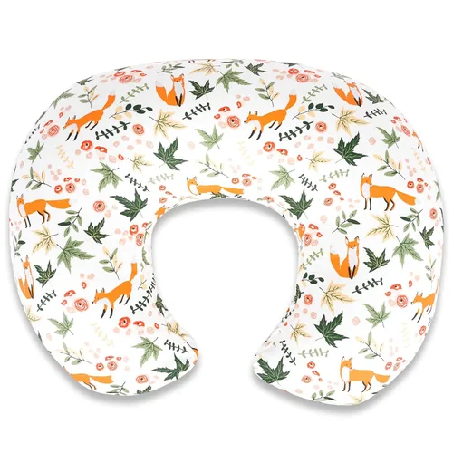 Miniatura 8 de Funda de almohada de lactancia, 100% algodón, ultra suave y transpirable, tamaño estándar para almohadas de lactancia, lavable a máquina e