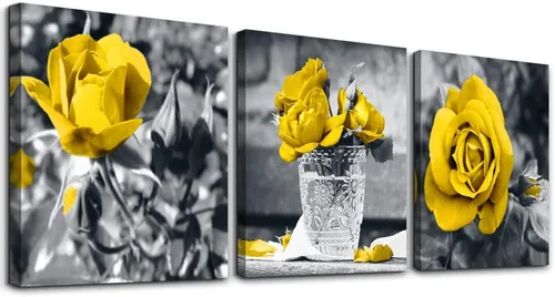 Miniatura 9 de Arte de pared para sala de estar, pintura abstracta en blanco y negro, decoración de pared para baño, dormitorio, obra de arte, pintura de 16" x