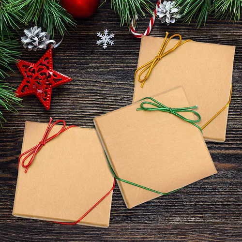 Miniatura 5 de Berlune 120 lazos elásticos para cajas de regalo, lazos elásticos con lazos preatados de 20 pulgadas de cinta elástica de 20 pulgadas de cinta