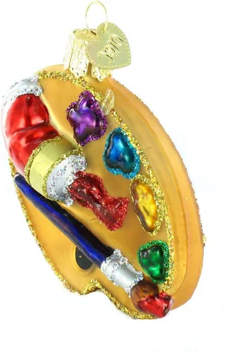 Miniatura 9 de Old World Christmas Hobbies Gifts - Adornos de vidrio soplado para máquina de coser de árbol de Navidad, 2.75, multicolor