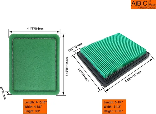 Miniatura 3 de Filtro de aire GCV160 para Honda 17211-ZL8-023 compatible con GCV190 GCV160A GCV160LA GCV135 GC135 GC160 GC190 GCV190LA Engine HRB216 HRB217