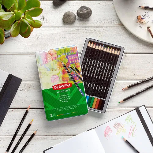 Miniatura 5 de Derwent Academia Colorante 12 Lata