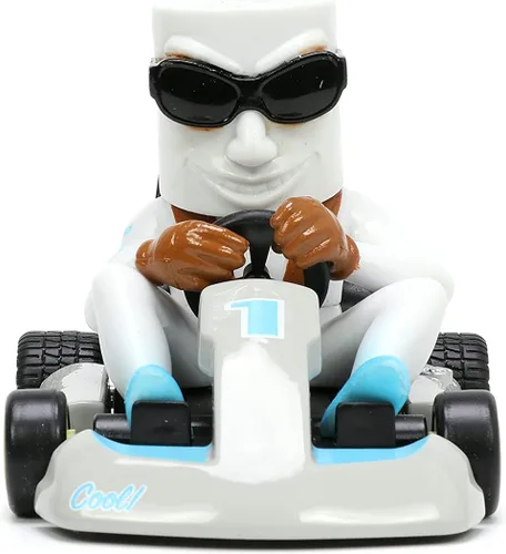 Miniatura 2 de Jada Toys Fart Karts Cool Wipes Pull Back Car, juguetes de 3.5 pulgadas para niños a partir de 6 años (32789)