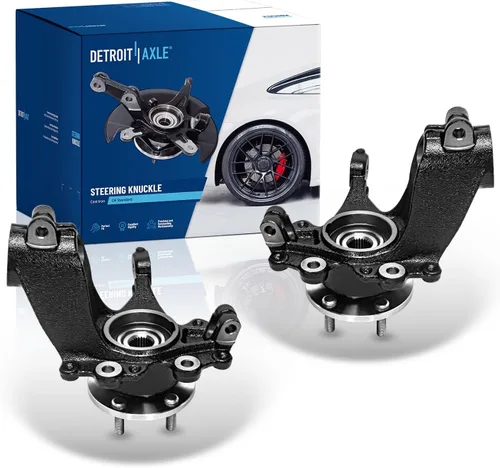 Miniatura 64 de Detroit Axle - Kit de nudillos delanteros derechos RWD para Chevrolet GMC Silverado Suburban Sierra 1500 Avalanche Tahoe Yukon Cadillac Escalade