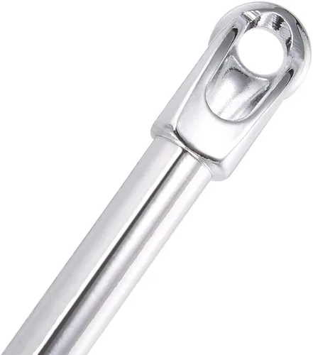 Miniatura 4 de uxcell Llave hexagonal en forma de L métrica de 0.315 in cromada, Cr-V