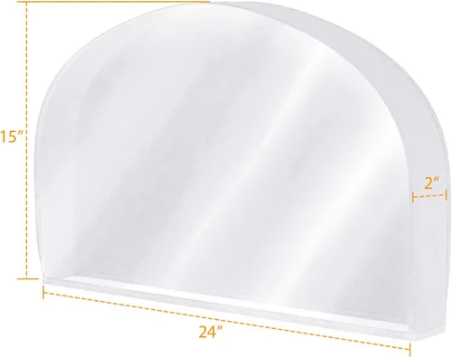Miniatura 3 de Fundas para Hombros para Colgar Ropa (Juego de 10) Fundas Transpirables Antipolvo para Prendas Protectores de Ropa para Closet con Fuelle de 2