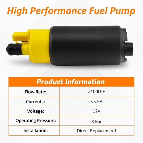 Miniatura 4 de Conjunto de bomba de combustible compatible con Chevrolet Ford Honda Nissan Toyota Pontiac de alto rendimiento eléctrico Intank EFI reemplazar E2068