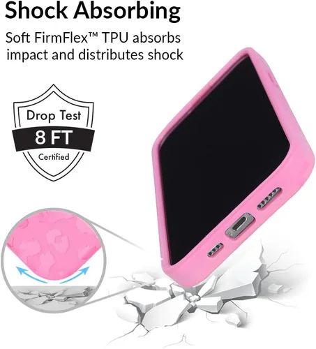 Miniatura 4 de VELVET CAVIAR para iPhone 13 Pro - Funda compatible con MagSafe - Probada para caídas de 10 pies - Estampado de leopardo cebra en rosa intenso Rosa